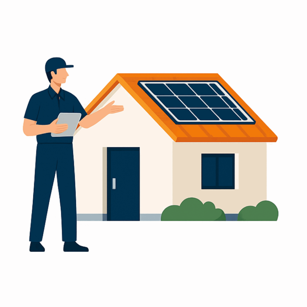 Pose de panneaux act énergie