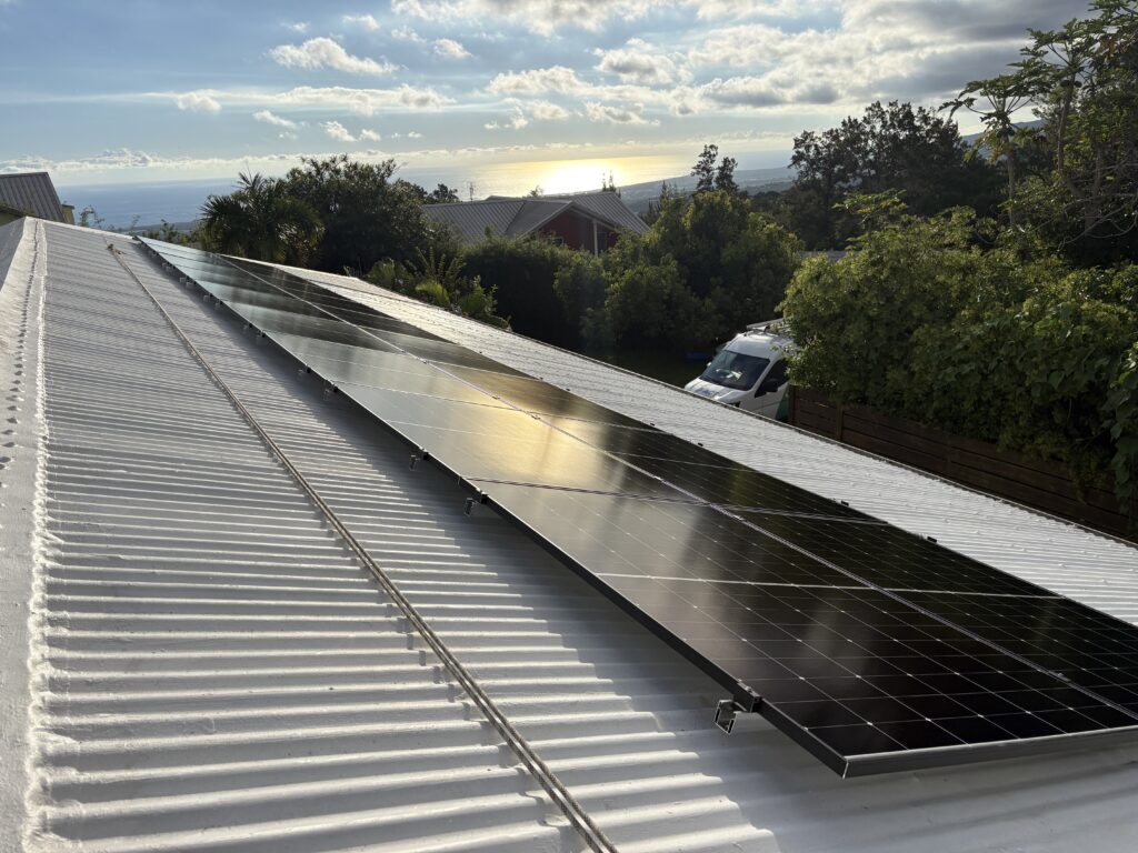 Panneau photovoltaïque La Réunion