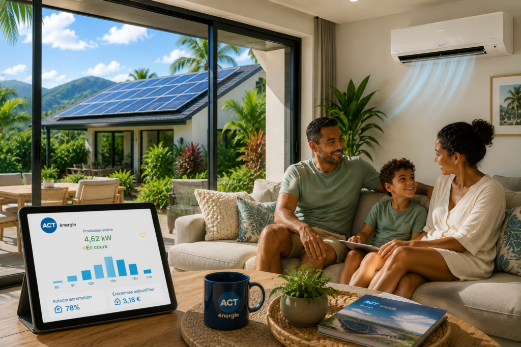 panneau solaire réunion