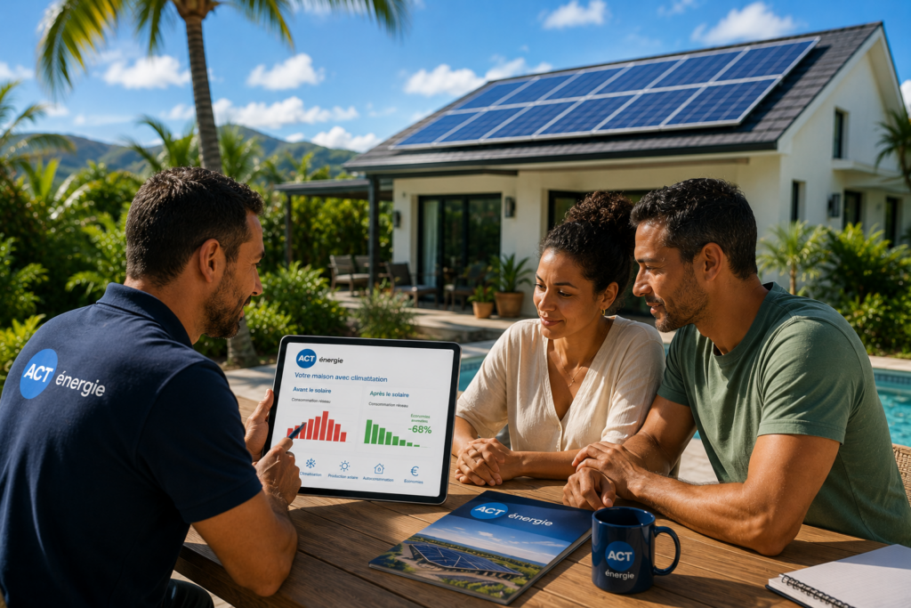 panneau solaire réunion