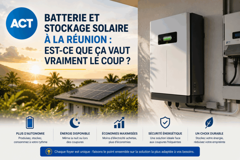 installateur photovoltaïque Réunion