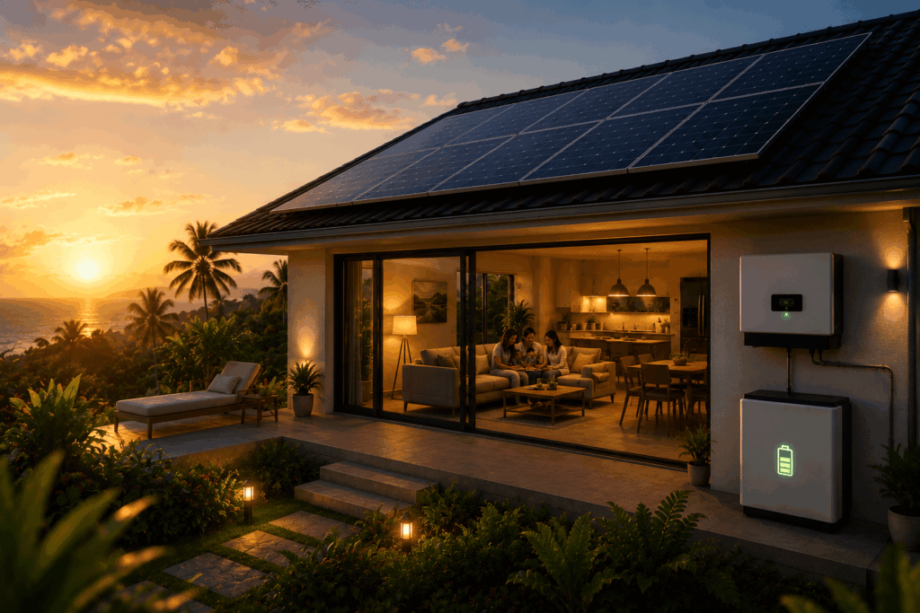 installation photovoltaïque La Réunion